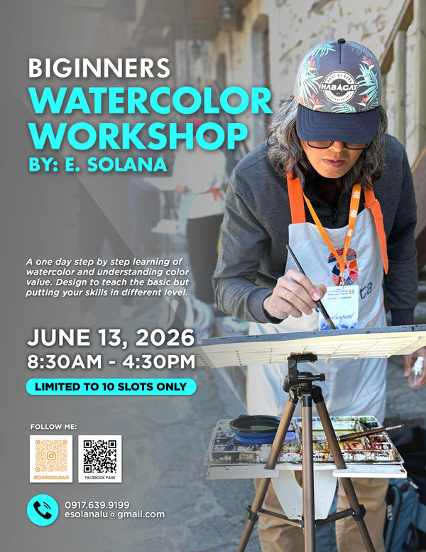 Beginners Watercolor Workshop on June 13, 2026